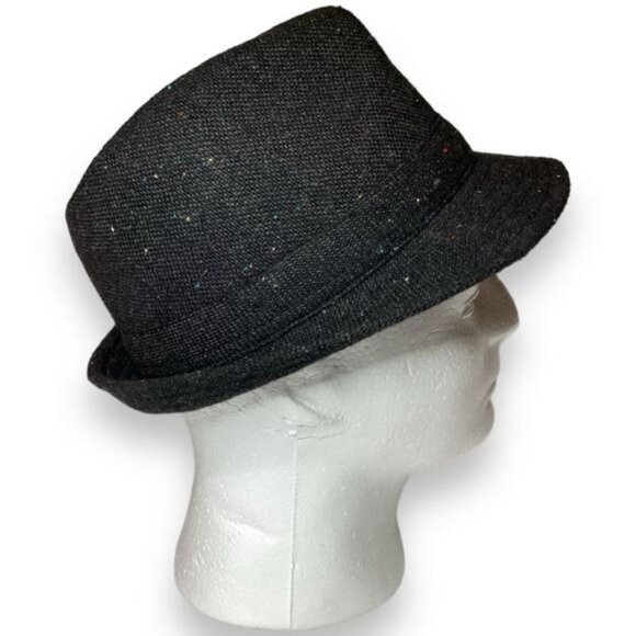 Cat & Jack Boys Wool Blend Tweed Fedora Hat - Picture 4 of 8